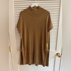 Banana Republic Tan Cowl Neck Sweater